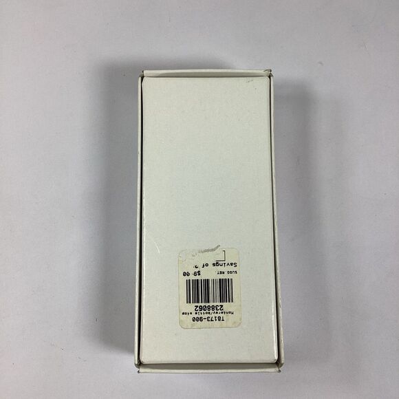 Mikasa Monterey Glass Bottle Stopper Elegant Finial Decanter Wine New In Box - Picture 3 of 12